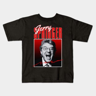 Jerry springer///original retro Kids T-Shirt